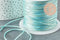 Cordon bleu clair or queue de rat satiné 1.5mm, x1 mètre (G3723)