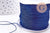 Cordon bleu marine tressé polyester 0.6mm, x1 mètre (G10668)