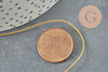 Cordon doré en nylon 1mm, x1 ou x5 mètres (G6132)