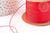 Cordon fil de jade nylon rouge 0.4mm, fabrication bijoux avec nœud coulissant, x1mètre G9117