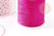 Cordon fil de jade rose fuchsia polyester 0.5mm, cordon pour création de bijoux x1 mètre G9338