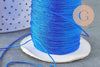 Cordon polyester bleu roi 0.8mm, x5 mètres (G3217)