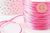 Cordon rose or 1.5mm, x1 mètre G3724