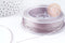 Cordon violet métallisé polyester 1mm, fil pour bijoux noeud coulissant, x1 mètre (G9095)