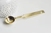 Cuillère à cire pour cire à cacheter dorée, x1 (G3452)
