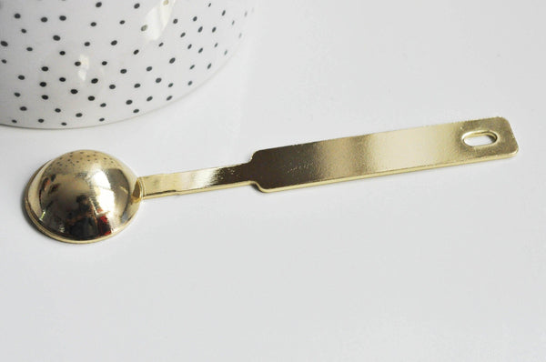 Cuillère à cire pour cire à cacheter dorée, x1 (G3452)