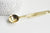 Cuillère à cire pour cire à cacheter dorée, x1 (G3452)