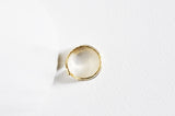 EP Bague réglable dorée 16K feuille, creation bijoux,bijou minimaliste, support bague, création bague, diamètre 16mm