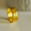 EP Bague réglable lune etoiles 14mm, les 2-G1863