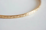 EP Bracelet jonc gravé acier doré 66mm, x1 (G3066)