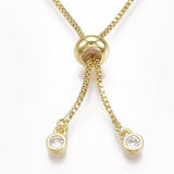 EP Bracelet réglable laiton doré 14k cristaux zircon multicolores, bracelet laiton or,sans nickel,bracelet zircon doré,24cm, x1,G2776