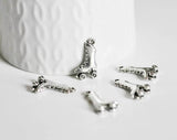 EP Breloques roller argent tibétain,fournitures créatives,argent tibétain,patin à roulettes, breloque argent, création bijoux, x 5,G2403