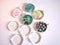 EP Cabochon en verre, rond