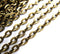 EP Chaine bronze forçat,chaine bijou, création bijoux, chaine bronze, chaine pas chère, grossiste chaine,2 mm, 5 metres-G1742