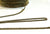 EP Chaîne plate en bronze, fourniture de bijoux créatifs, création de bijoux, chaîne en gros, 2 mm, 92 mètres