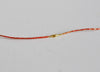 EP Cordon rouge or, fabrication bijoux, création bijoux,ruban mariage,fourniture créative, scrapbooking, largeur 1.5mm, longueur 1 mètre-G1489