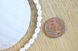 EP EP- Perle naturelle blanche grade A 4-5mm, x1 fil (G2836)