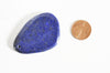 EP Grand pendentif goutte lapis lazulis naturel 60-75mm, x1 (G3433)