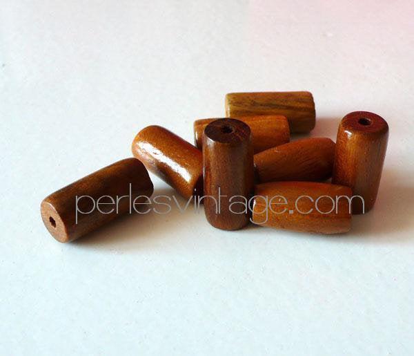 EP Lot 5 Perles Bois caramel