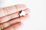 EP Pendentif coquillage nacre blanche naturelle doré,pendentif coquillage nacre,coquillage blanc,création bijou, 18mm, x1,MARTINE