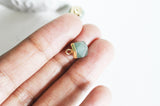 EP Pendentif hexagone aventurine 12mm,x 2,G2344
