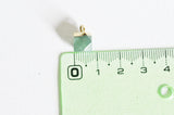 EP Pendentif hexagone aventurine 12mm,x 2,G2344