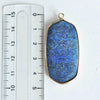EP Pendentif ovale lapis lazulis,Pendentif pour bijoux, pendentif pierre, pierre naturelle, pendentif bleu,lapis lazulis naturel,49mm - G365