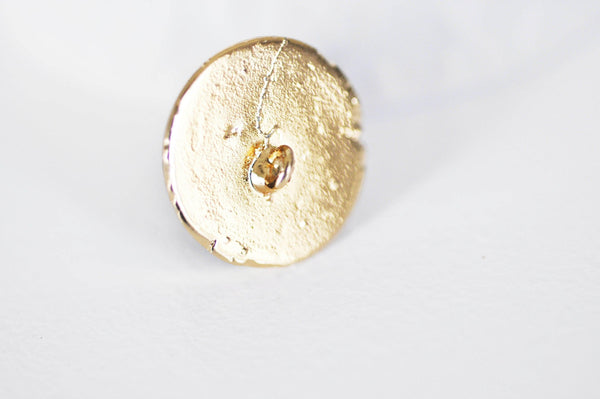 EP Pendentif pointe labradorite naturelle24mm, x1 (G2117)