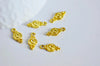 EP Pendentifs connecteurs ronds laiton doré,fournitures créatives,connecteurs doré,sans nickel, création bijoux, x 10, 16mm-G642