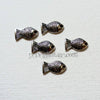 EP Pendentifs poissons argent tibétain ,x 2,G3137