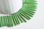 EP Perle pointe howlite verte, howlite naturelle,perle pierre verte,perle pierre,création bijoux,fil de 95 perles,20-50mm-G1560