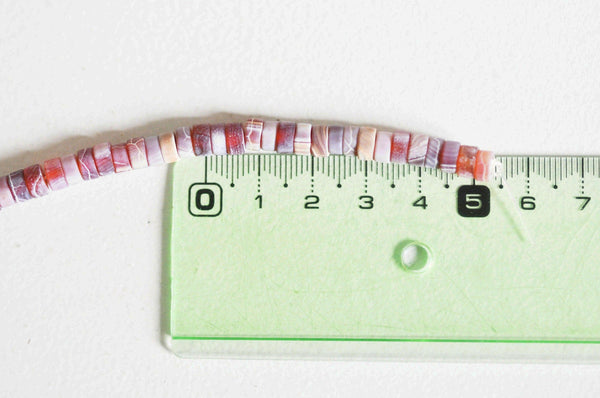 EP Perle rondelle heishi agate, perle agate création bijoux,agate naturelle, perle pierre, 6mm,création bijoux, fil de 115 perles