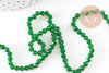 EP-Perles abacus cristal vert 4-5mm, x 1 fil de 36cm (G6365)