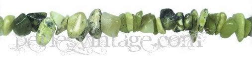 EP Perles turquoise vert 30cm