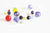 EP Perles verre mélangé, fourniture créative, perles rondes, perles verre, création bijoux,perles multicolores,verre coloré, 10 grammes-