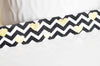EP Ruban élastique zigzags coeurs or EFJF 16mm,1 mètre-G1584