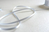 EP Ruban satin gris argenté 3mm, x 1 mètre-G1921