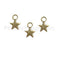 EP breloques étoiles bronze x50 (G0065)