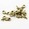 EP fermoirs mousquetons laiton brut 12mm, x20 (G0202)