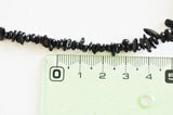 EP -perles chips tourmaline noire naturelle pour la création de bijoux en pierre, 3-8mm,fil 78 cm G3530