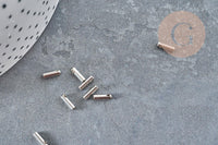 Embout chaîne acier 304 inoxydable doré 17.5mm, x1 (G2307)