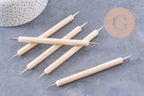 Ensemble de 5 Outils Polymère Multistage Bois – 12.8/13.5cm2.8-13.5, x1 (G10262)
