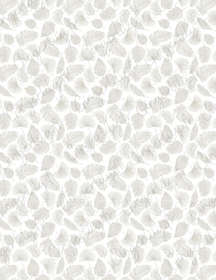 Feuille de transfert polymère – Feuilles grises 14x10 cm, x1 (G10777)