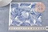 Feuille de transfert polymère – Grandes feuilles de palme marine 14x10 cm, x1 (G10774)