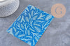 Feuille de transfert polymère – Motif Hiver Fond bleu 14x10 cm, x1 VALIDE