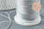 Fil argent métallisé 0.8mm, x5 ou x10 Mètres (G0362)