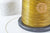 Fil câblé gainé acier inoxydable 201 doré 0.6mm, x2 mètres (G8854)