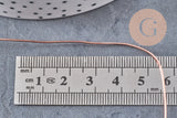 Fil de cuivre brut 0.8mm, x1 mètre (G10880)