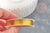 Fil de cuivre doré 0.5mm, x1 bobine de 8mètres (G9385)