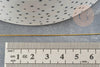 Fil de cuivre doré 0.6mm, x1 bobine de 6mètres (G9377)